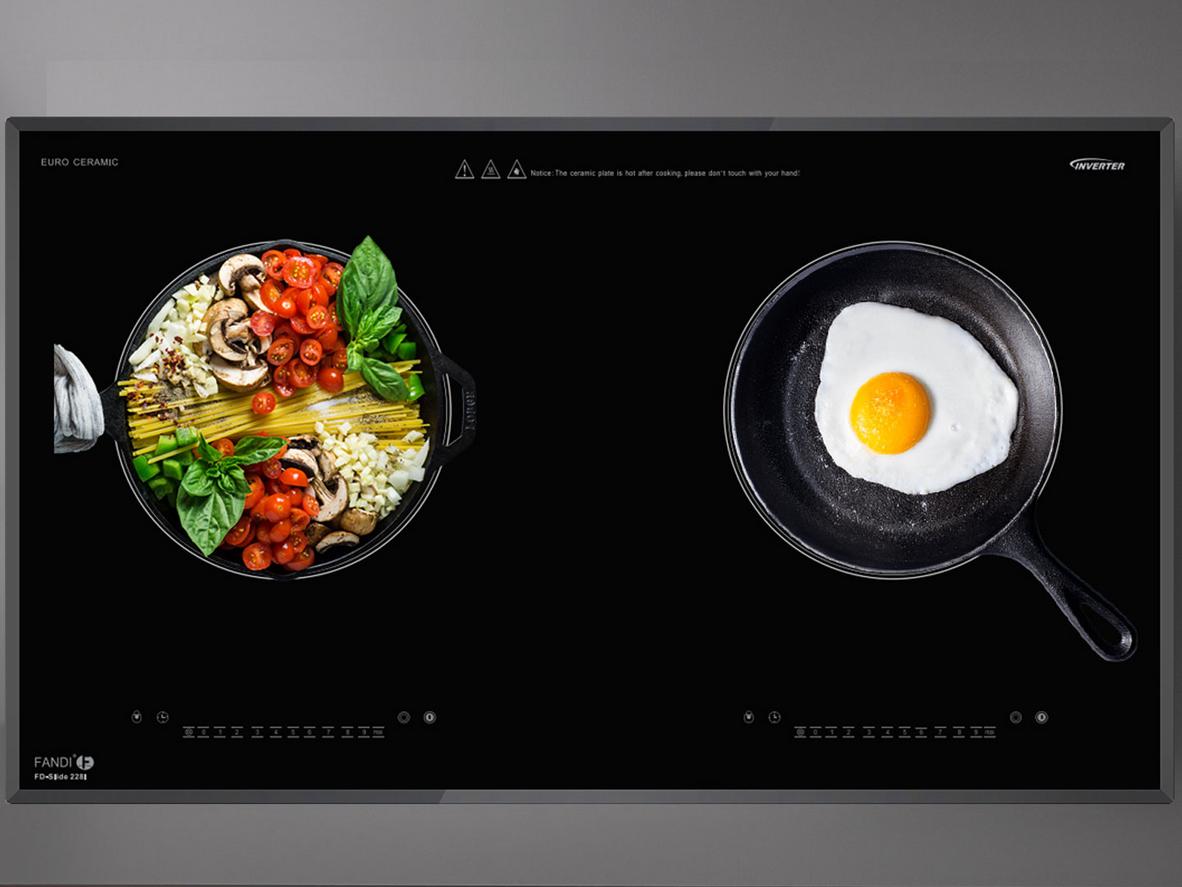 Mặt kính Euro Ceramic bền đẹp, dễ vệ sinh