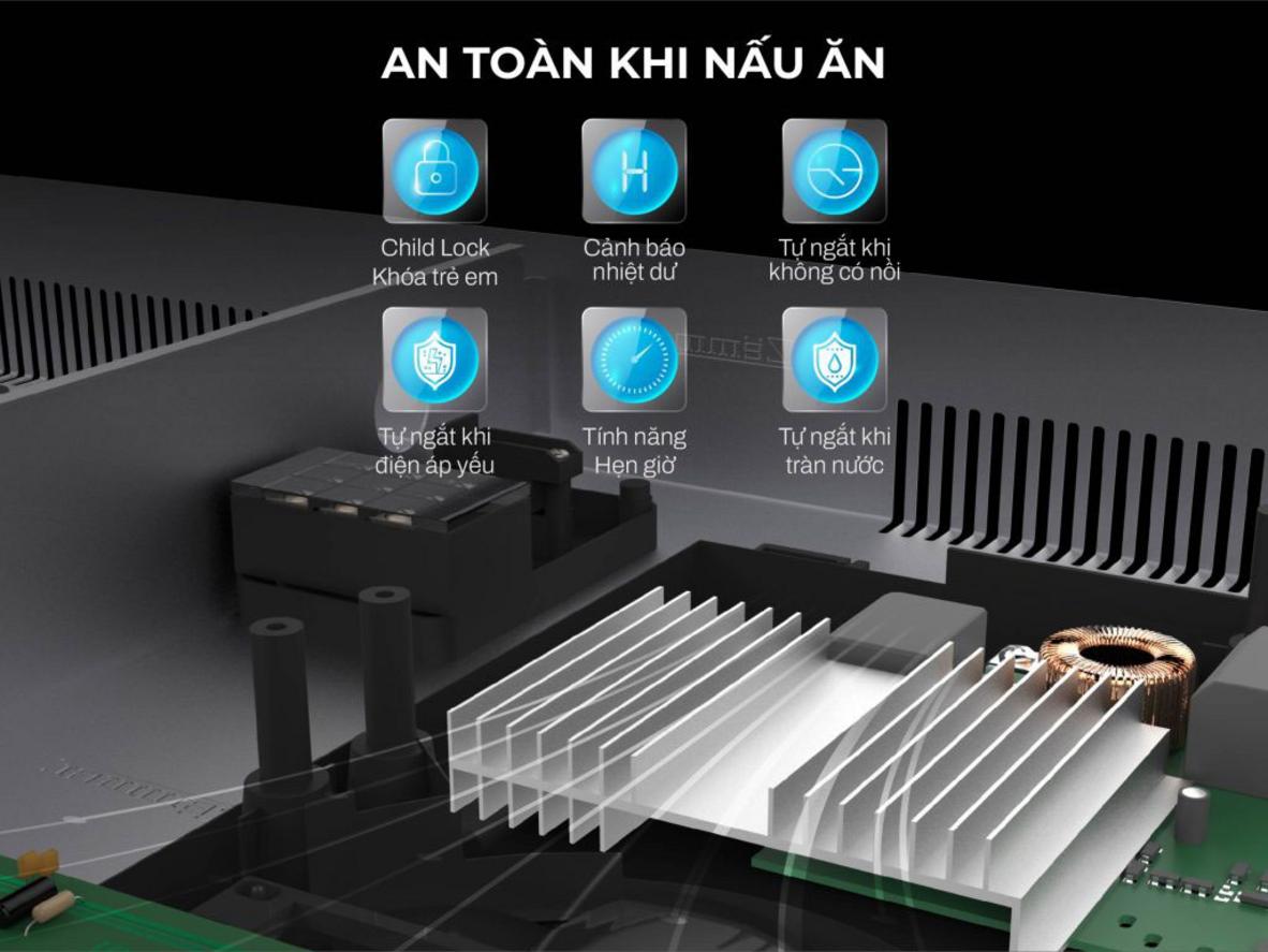 Mặt kính EuroK chịu lực, chịu nhiệt tốt.
