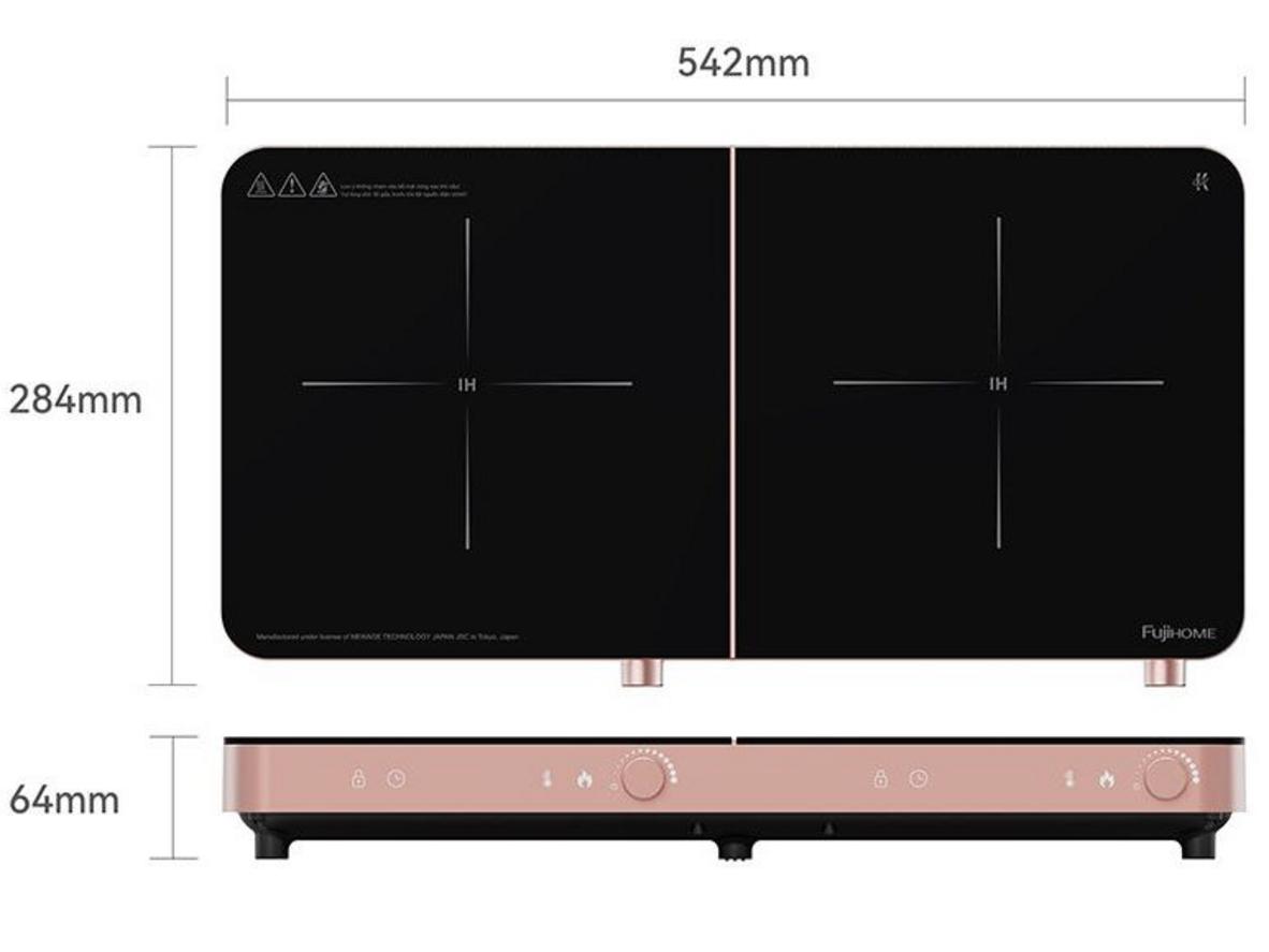 Mặt kính Kanger Grade A Micro Crystal bền nhiệt và dễ vệ sinh.