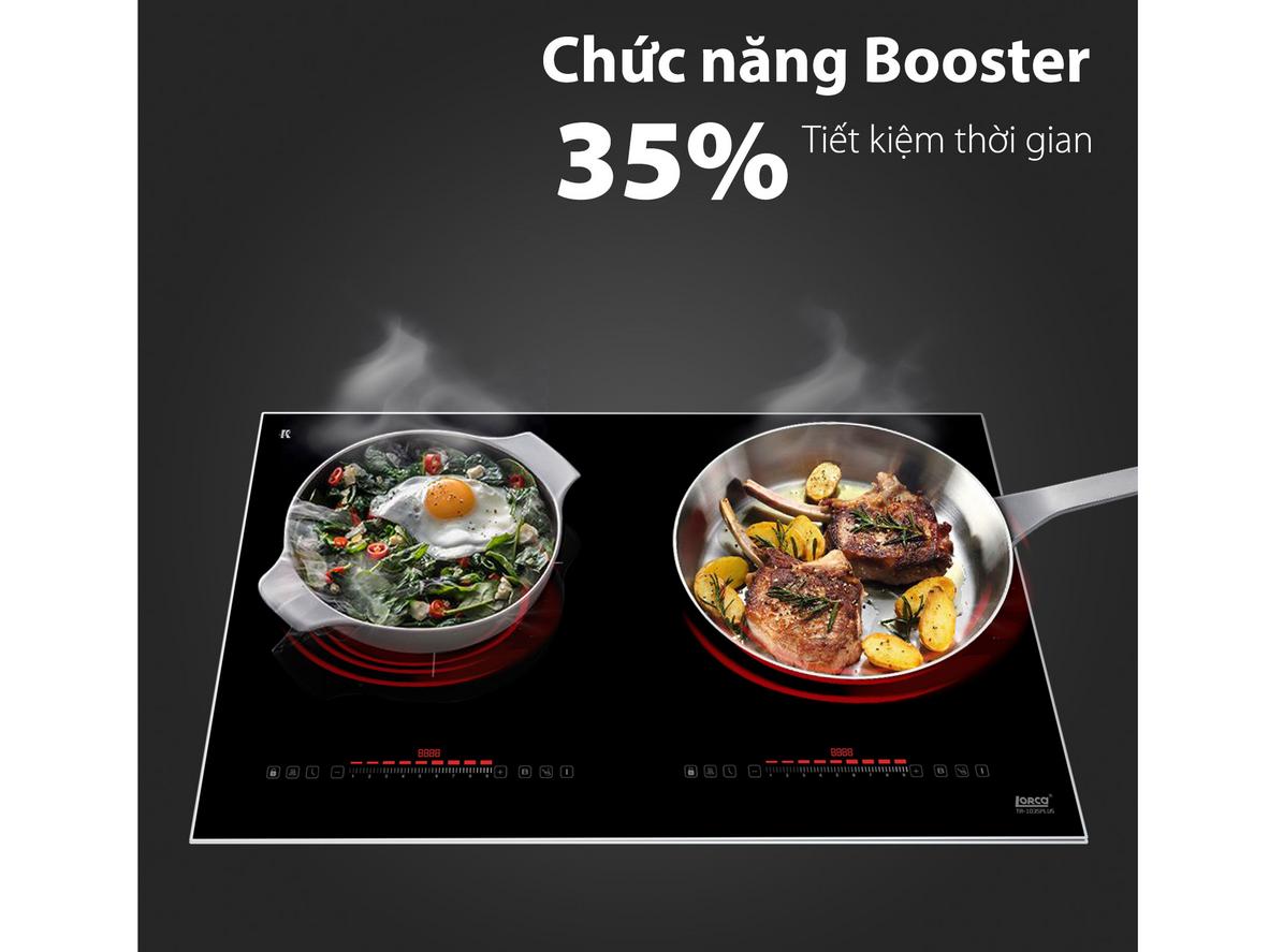Mặt kính Kanger bền đẹp, điều khiển Slider trực quan.