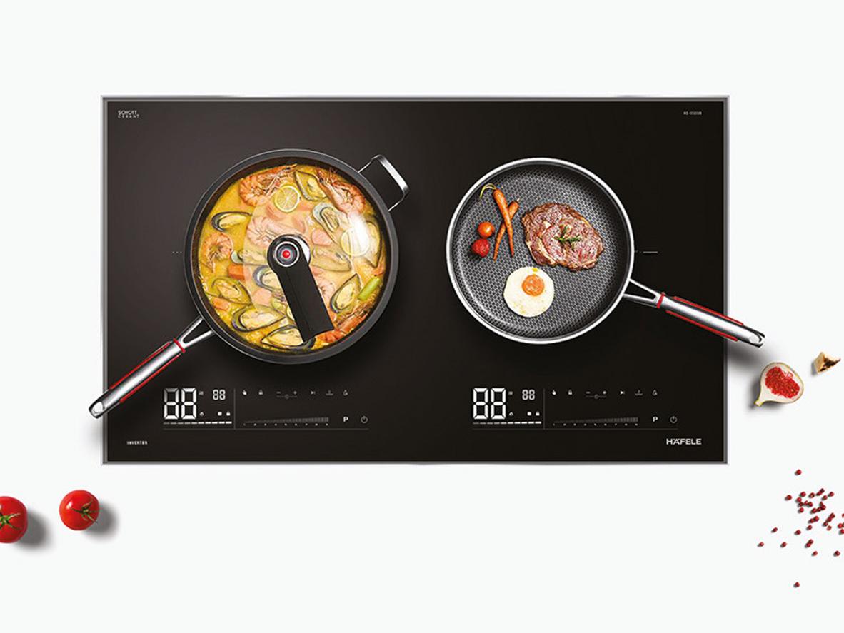 Mặt kính Schott Ceran mang lại vẻ sang trọng và dễ vệ sinh.