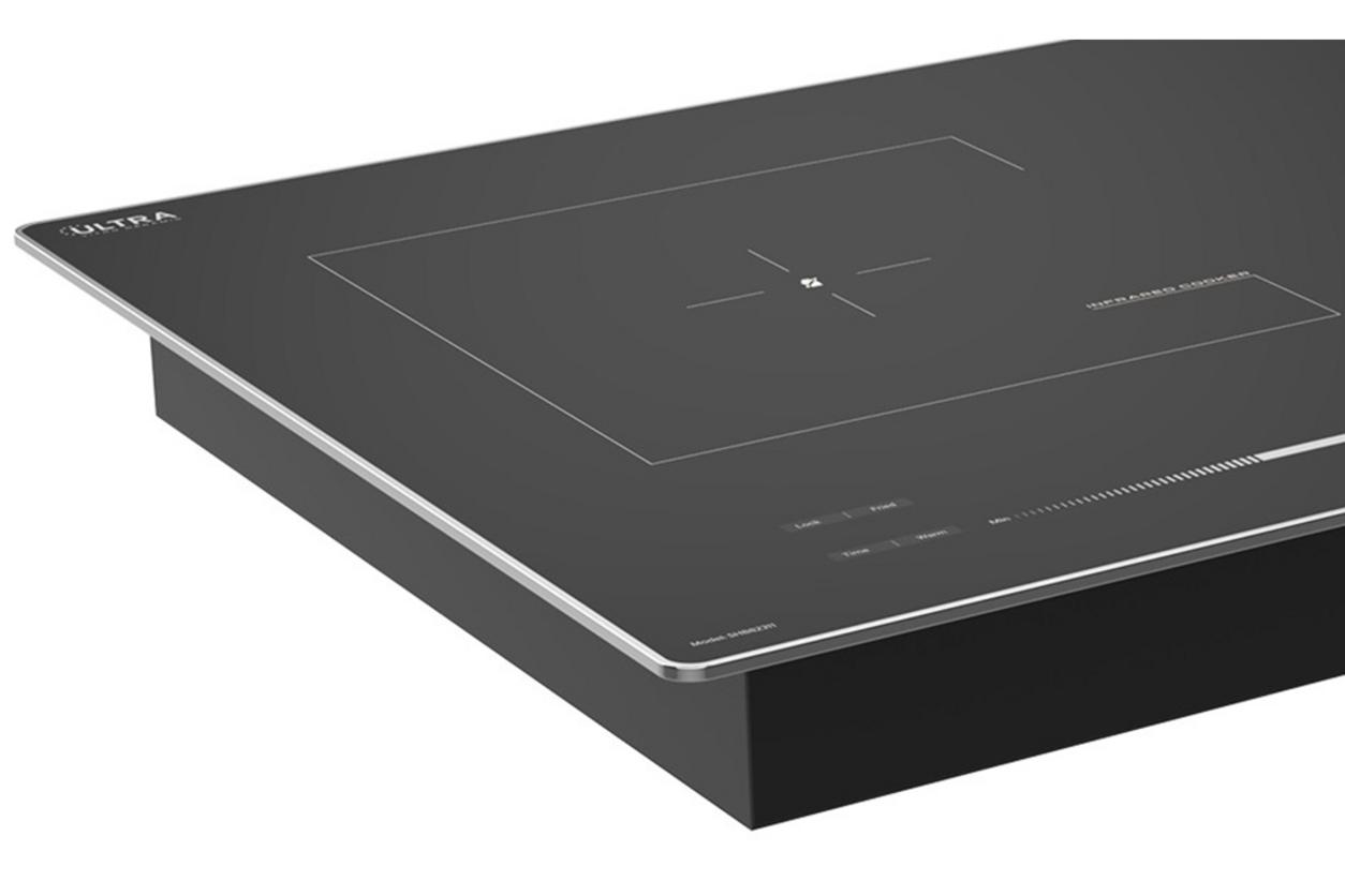 Mặt kính Ultra Vitro Ceramic và khóa trẻ em tăng an toàn