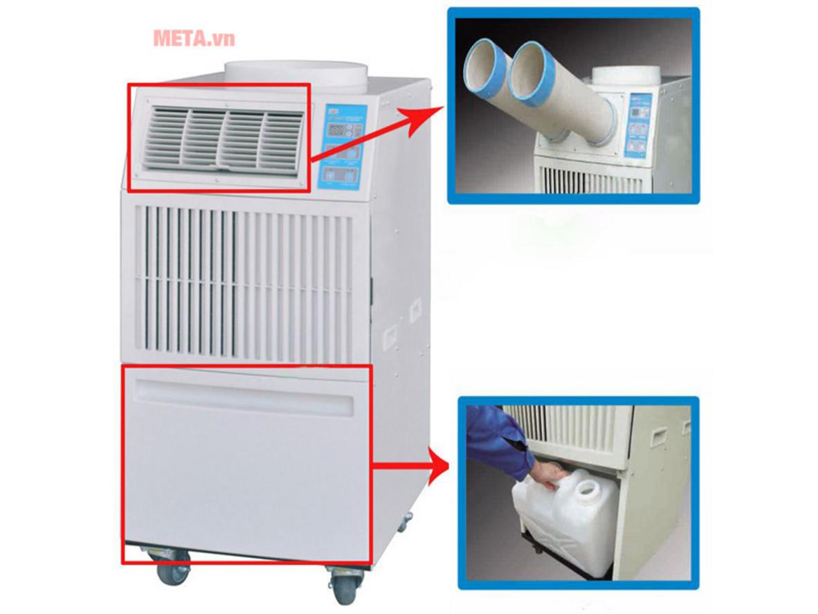Sức mạnh làm mát 12.000 BTU của SAC-3500