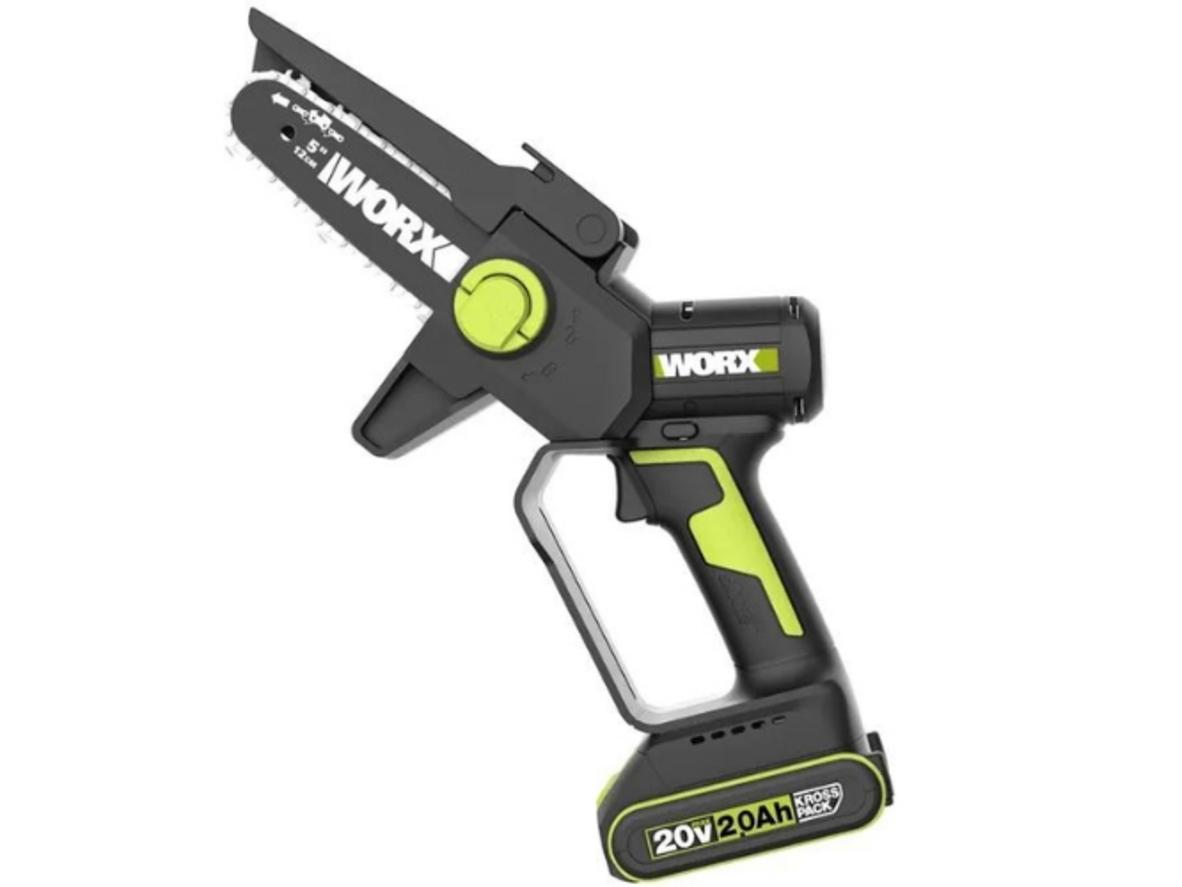 Tổng quan Máy cưa xích cầm tay dùng pin 20V Worx WD331.9 (Chưa pin, sạc)