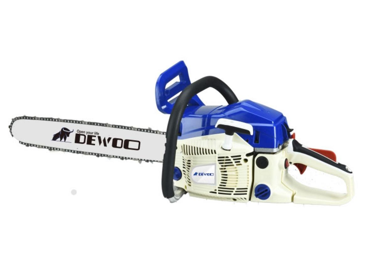 Tổng quan Máy cưa xích chạy xăng Dewoo DW-4500R