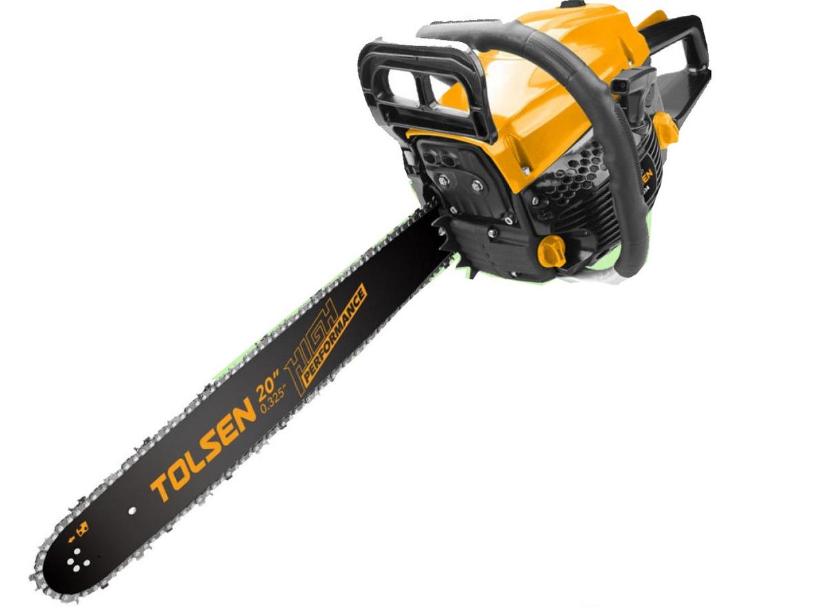 Tổng quan Máy cưa xích chạy xăng Tolsen 79614