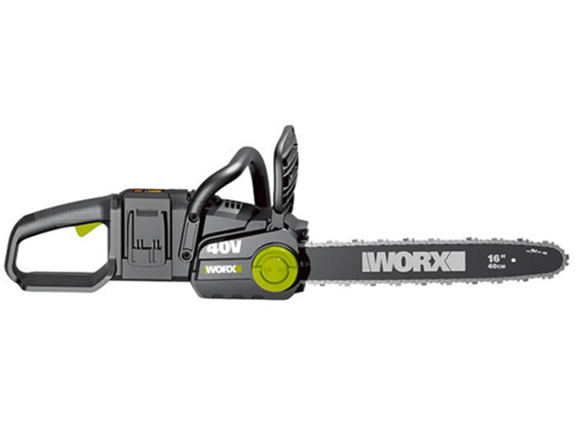 Tổng quan Máy cưa xích dùng pin Worx WD384.9 (20V x 2, chưa pin và sạc)