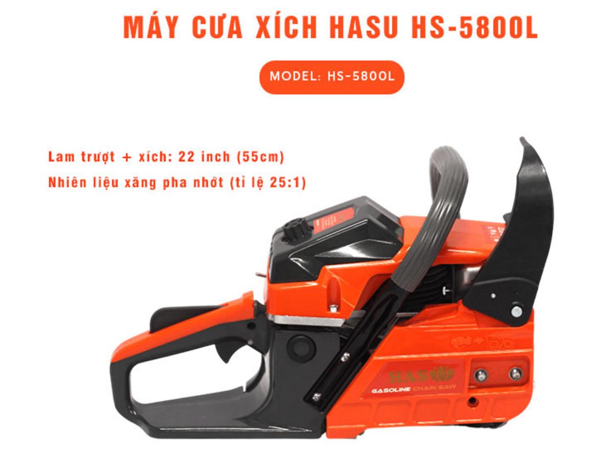 Tổng quan Máy cưa xích Hasu HS-5860