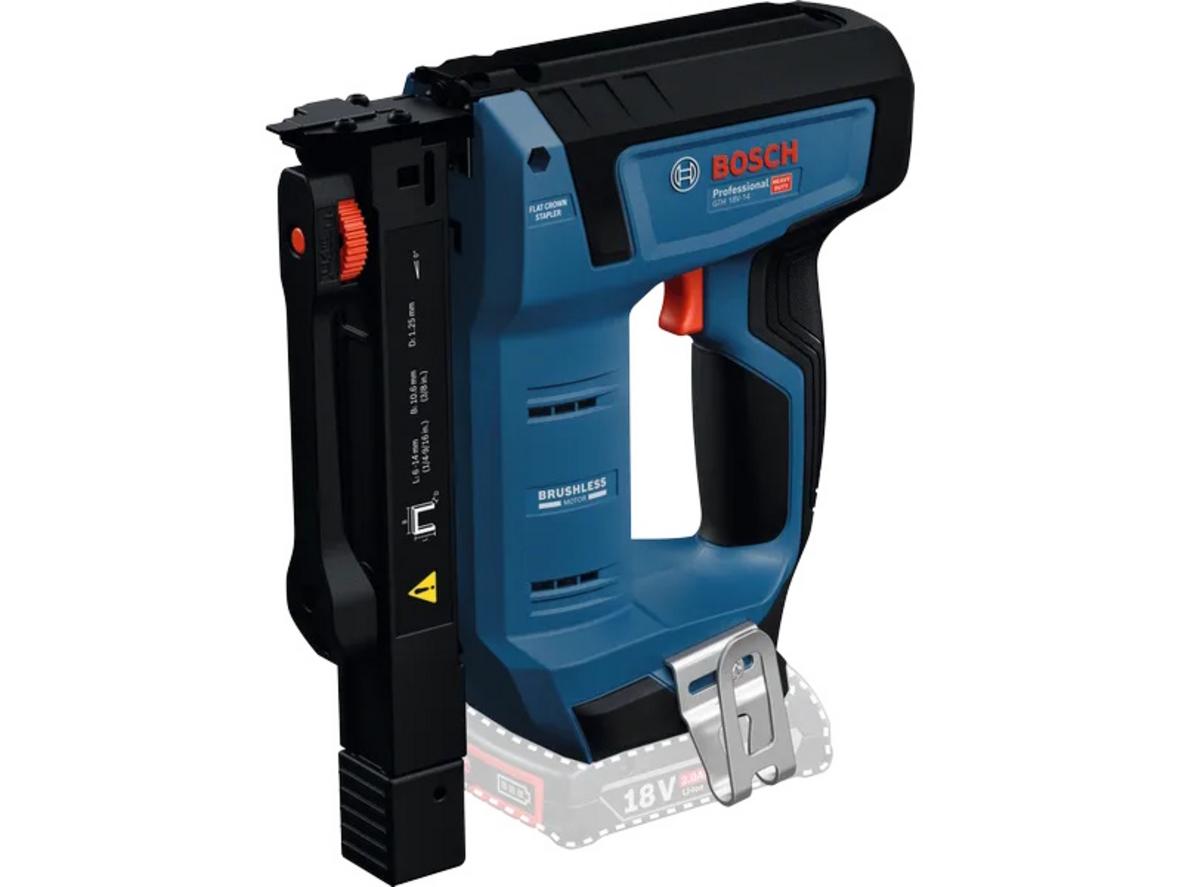 Tổng quan Máy dập gỗ dùng pin Bosch GTH 18V-14 Solo 0601482880 (Chưa pin, sạc)