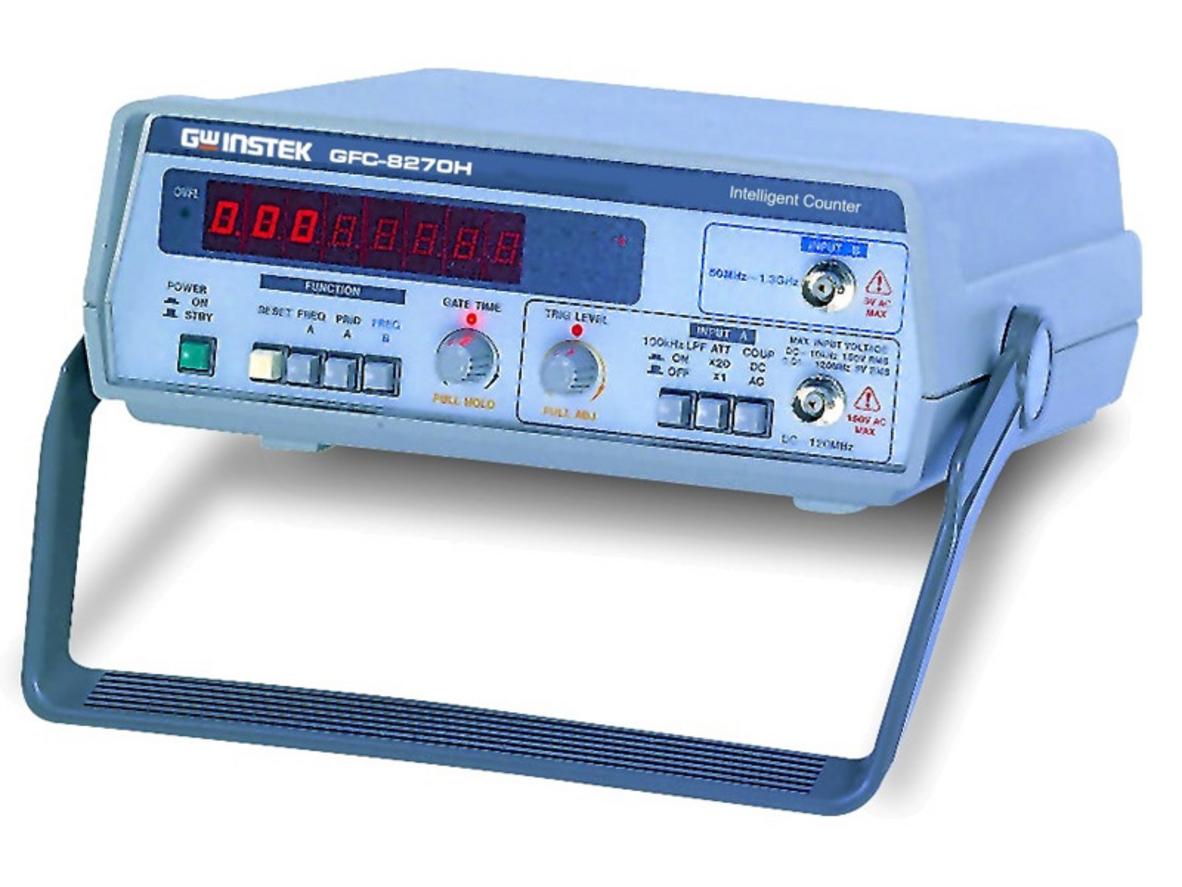 Tổng quan Máy đếm tần số GW Instek GFC-8270H