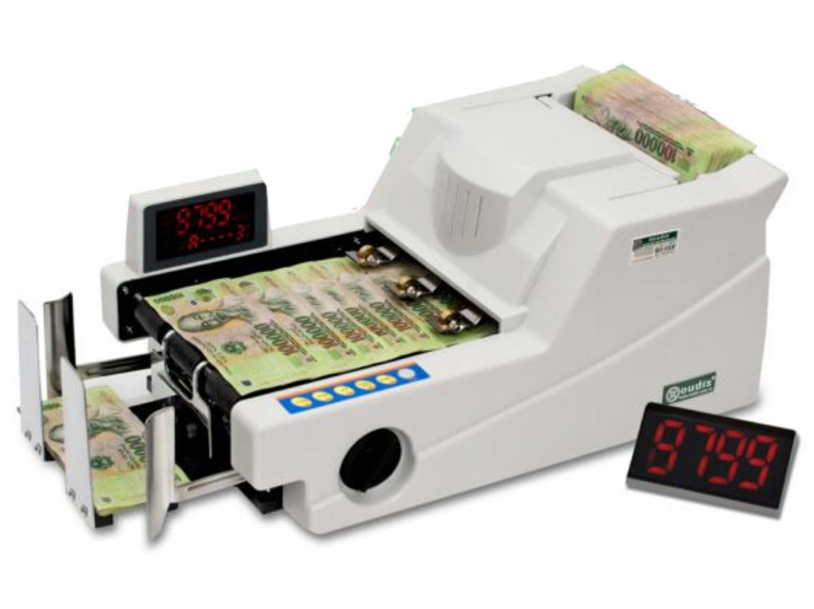 Tổng quan Máy đếm tiền kiểm tra tiền giả Oudis 9799A