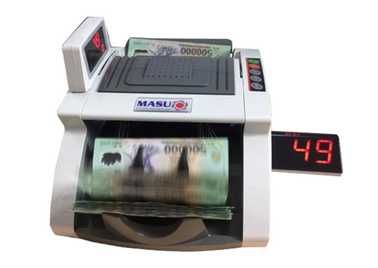 Tổng quan Máy đếm tiền Masu 666
