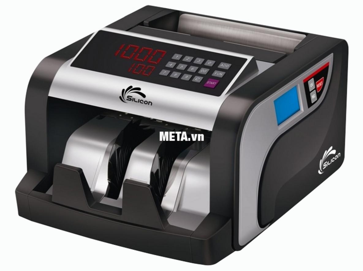 Tốc độ đếm nhanh 1.000 tờ/phút giúp tối ưu thời gian xử lý tiền mặt.