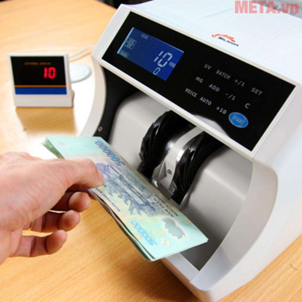 Tổng quan Máy đếm tiền Silicon MC-6000