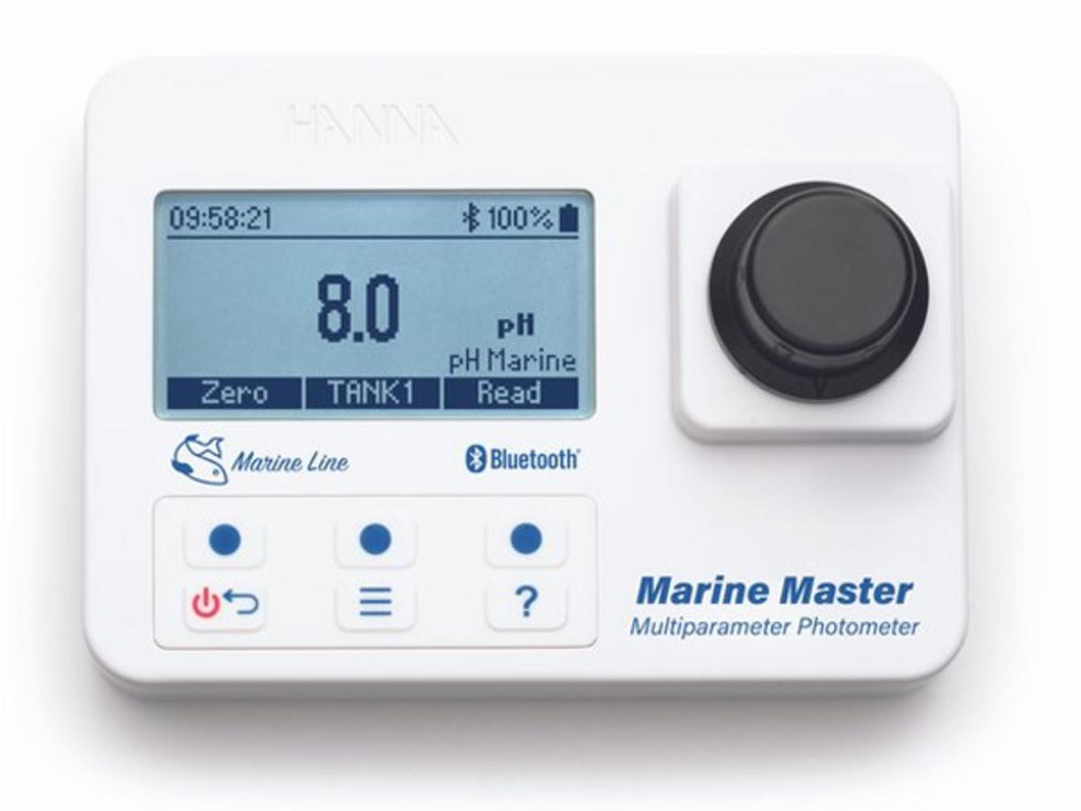 Máy đo đa chỉ tiêu dùng cho thủy sản nước mặn Hanna HI97115 (kết nối bluetooth)