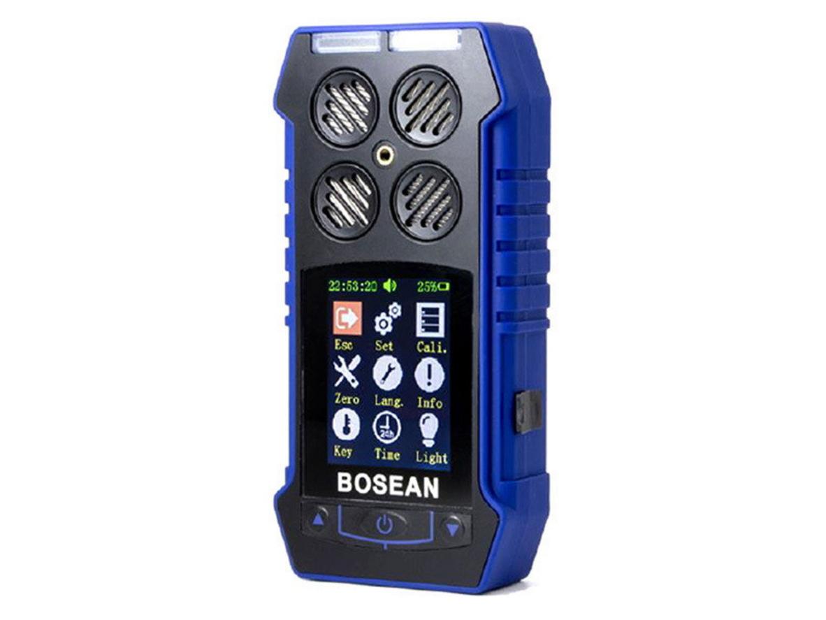 Tổng quan Máy đo đa khí cầm tay Bosean BH-4S (CO, H2S, O2, LEL)