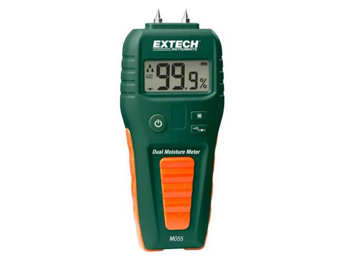 Tổng quan Máy đo độ ẩm gỗ và vật liệu xây dựng Extech MO55 (5% - 50%, 0% - 99%)