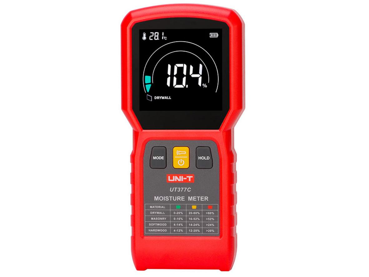 Máy đo độ ẩm gỗ và vật liệu xây dựng Uni-T UT377C