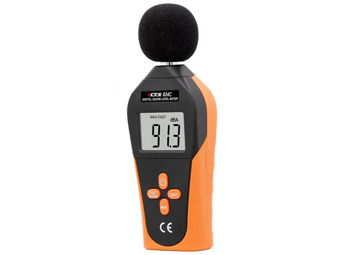 Tổng quan Máy đo độ ồn Victor 824C