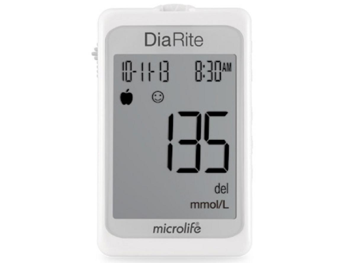 Tổng quan Máy đo đường huyết Microlife DiaRite BGM