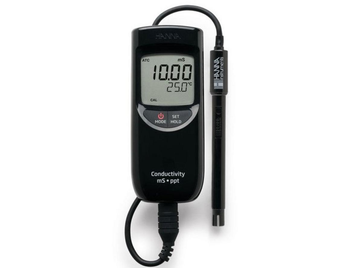 Tổng quan Máy đo EC, TDS, nhiệt độ thang cao Hanna HI99301