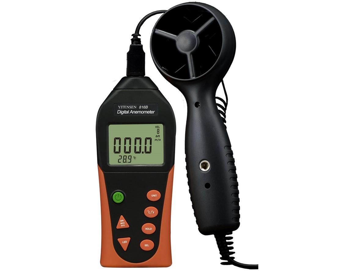 Tổng quan Máy đo gió Victor 816B (0~45m/s, -10 độ - 45 độ C)