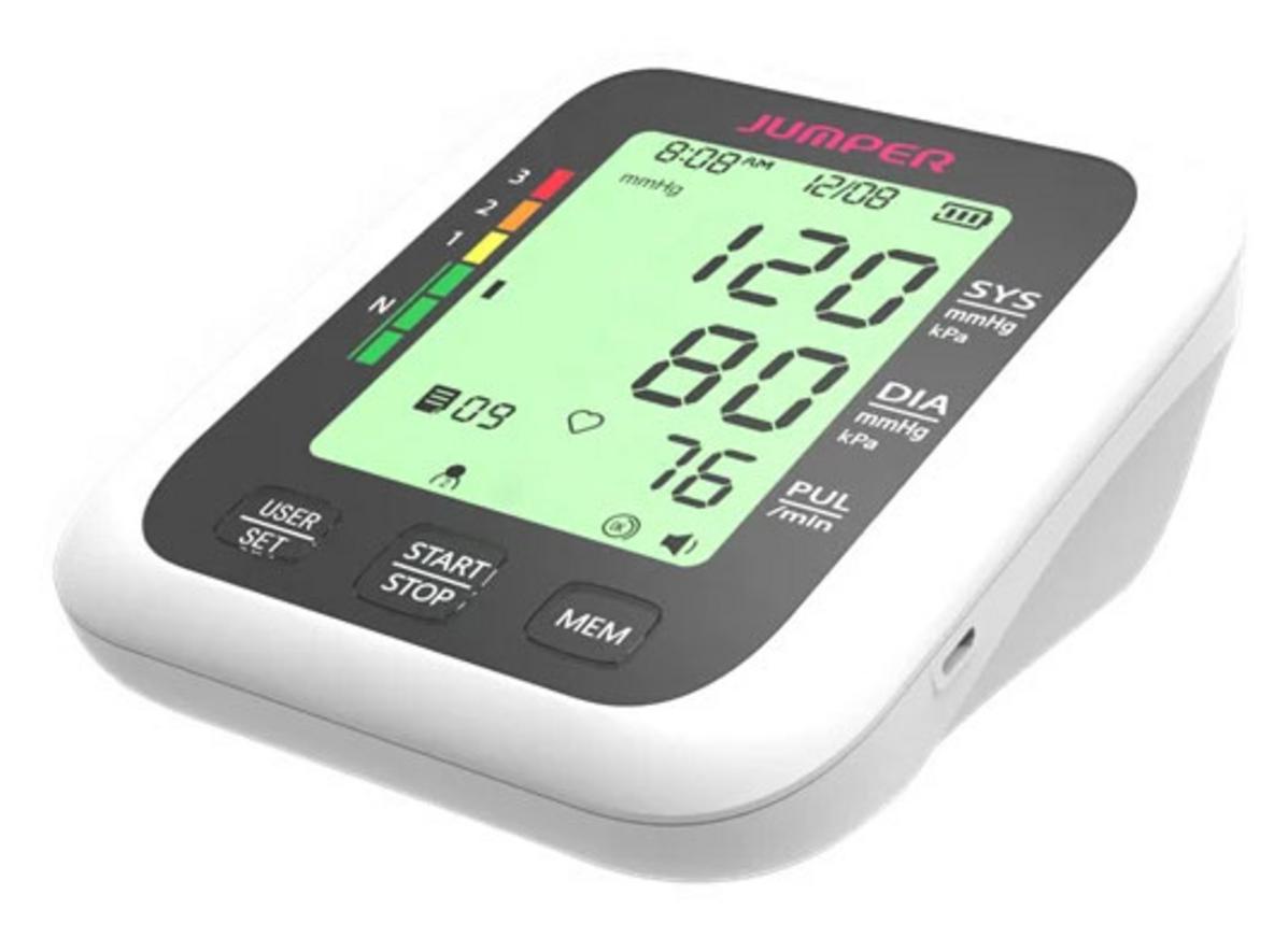 Tổng quan Máy đo huyết áp bắp tay Jumper JPD-HA100