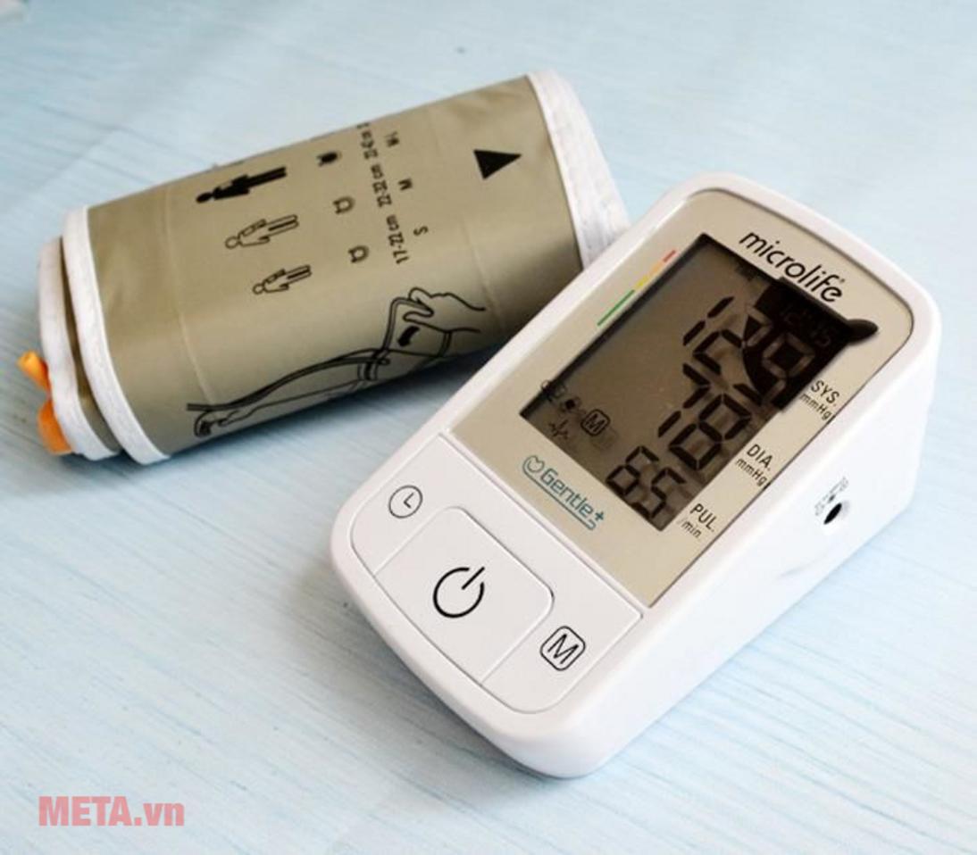 Tổng quan Máy đo huyết áp bắp tay Microlife BP A2 Basic