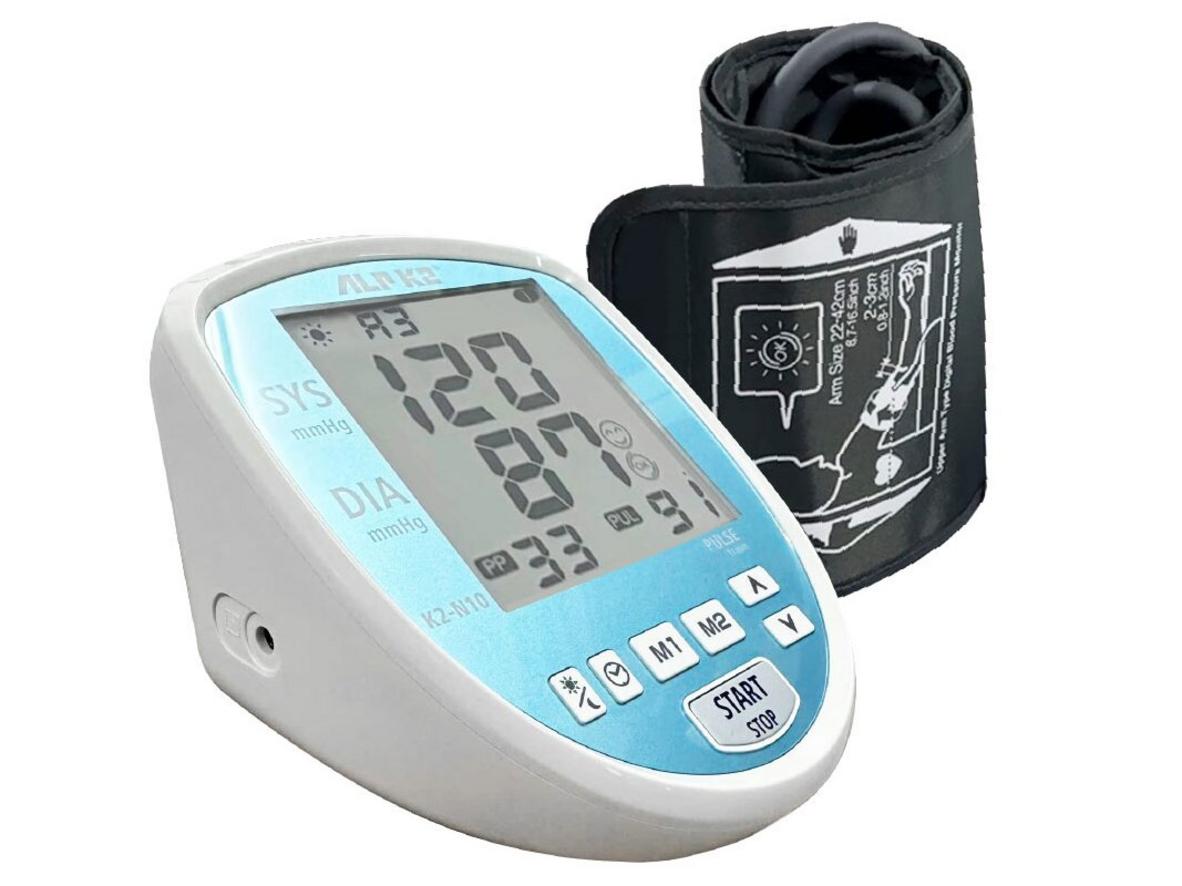 Tổng quan Máy đo huyết áp điện tử bắp tay ALPK2 K2-N10