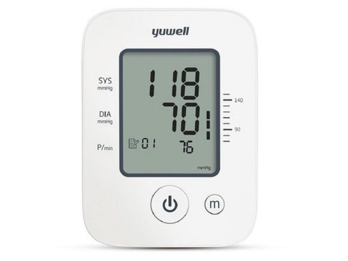Tổng quan Máy đo huyết áp điện tử bắp tay Yuwell YE660D