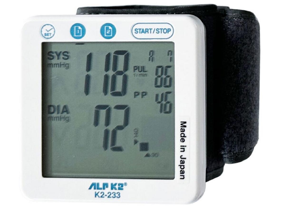 Tổng quan Máy đo huyết áp điện tử cổ tay ALPK2 K2-233