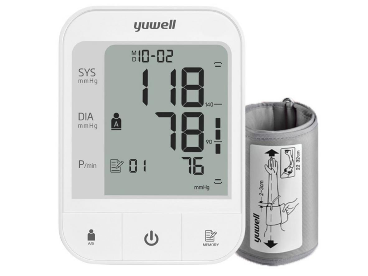 Tổng quan Máy đo huyết áp điện tử Yuwell YE670CR