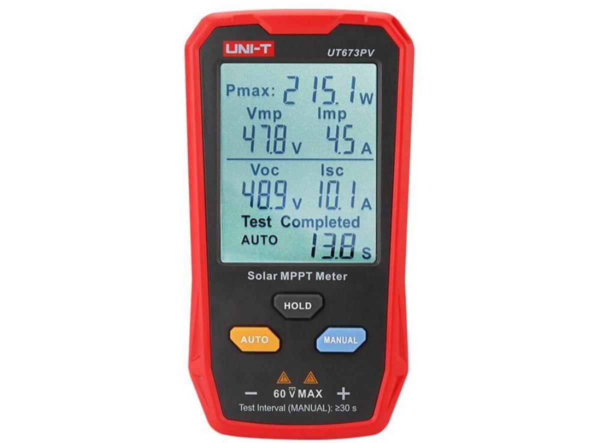 Tổng quan Máy đo năng lượng mặt trời Uni-T UT673PV