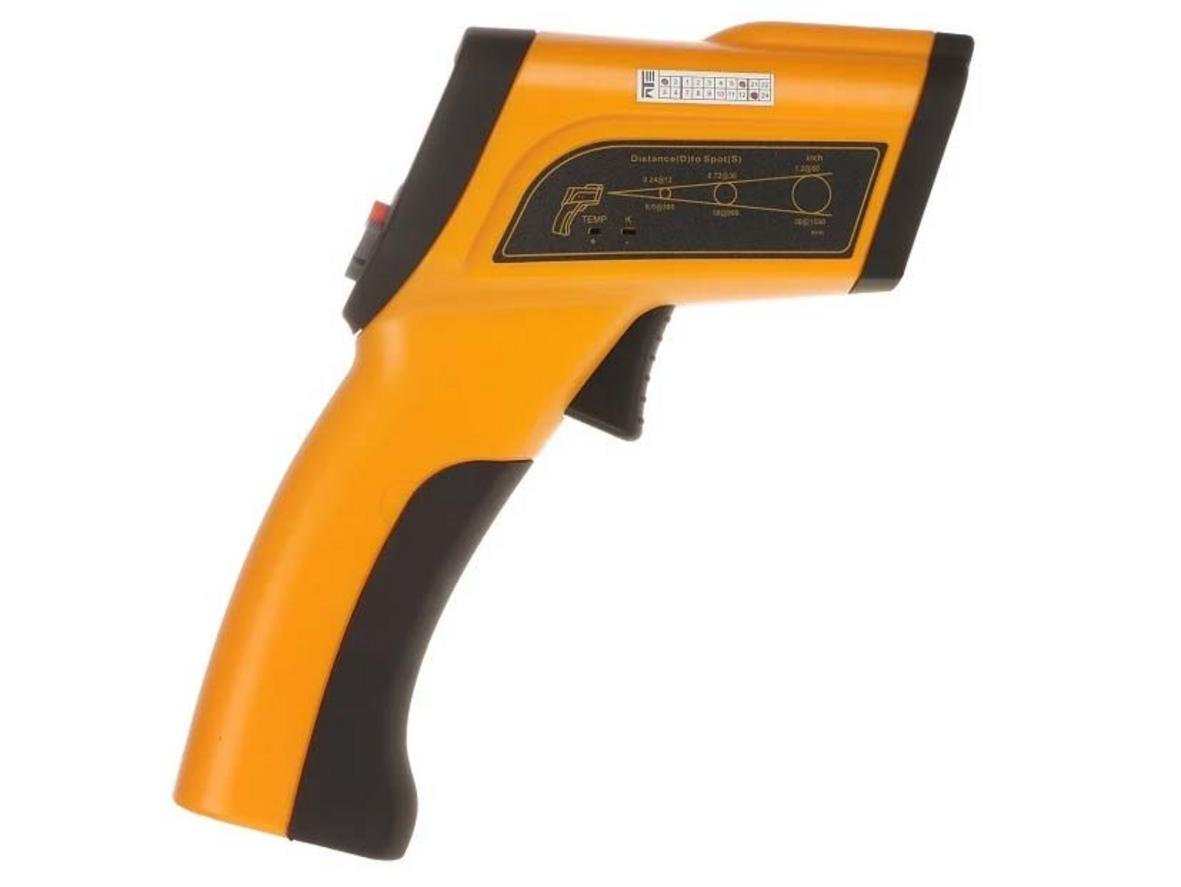 Tổng quan Máy đo nhiệt độ bằng hồng ngoại, laser HTI HT-6889 (-50 đến 1.600 độ C)