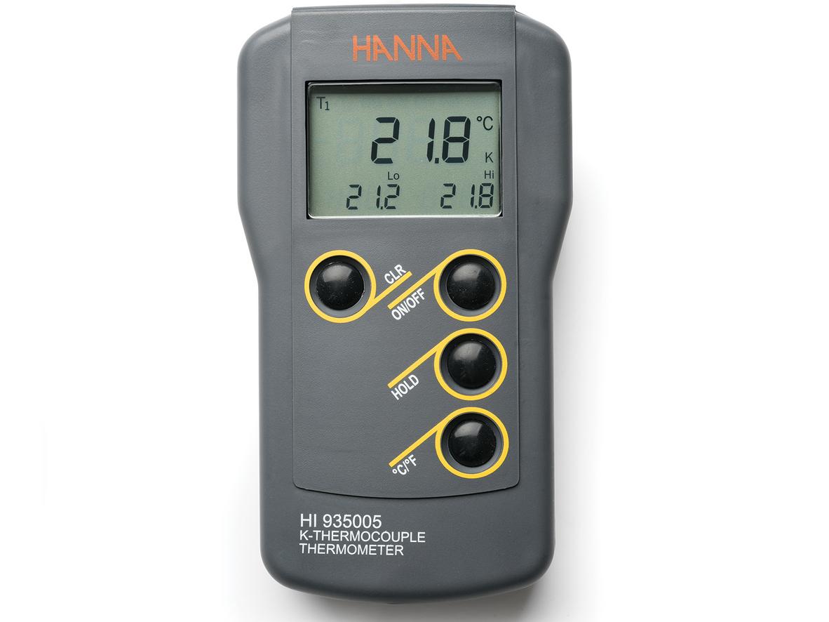 Tổng quan Máy đo nhiệt độ Hanna HI935005 (50°C - 199.9°C / 200°C - 1.350°C)