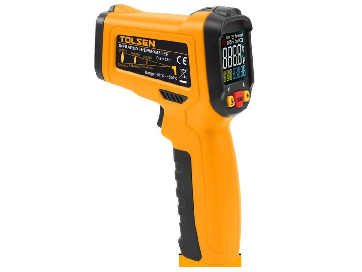 Tổng quan Máy đo nhiệt kế hồng ngoại Tolsen 35196