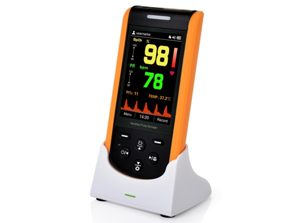 Tổng quan Máy đo nồng độ oxy trong máu SpO2 cầm tay Creative Medical SP-20