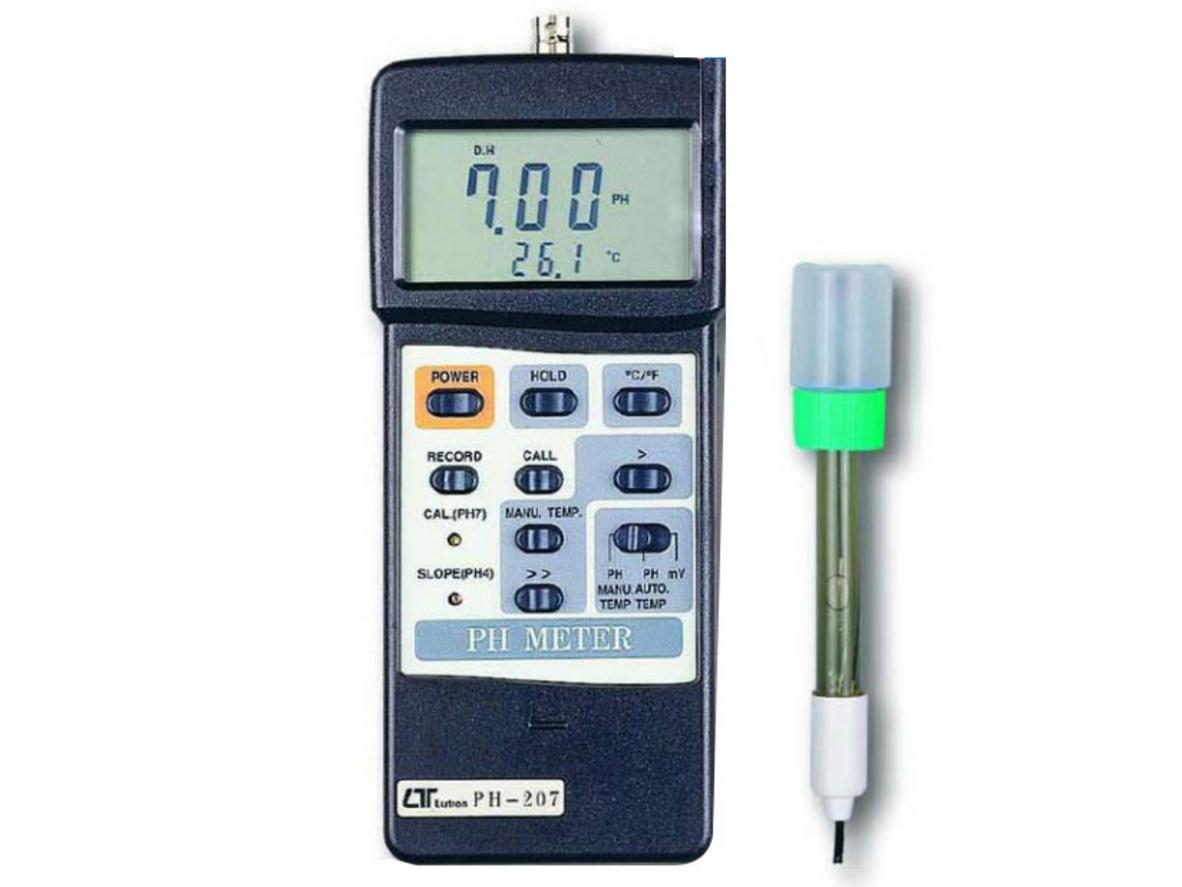 Tổng quan Máy đo pH Lutron Ph-207