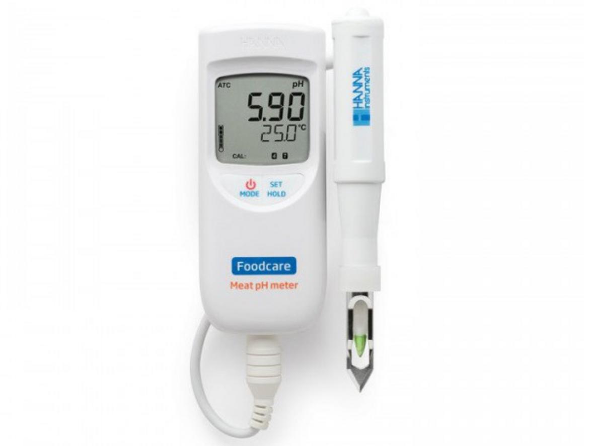 Tổng quan Máy đo pH, nhiệt độ trong thịt Hanna HI99163
