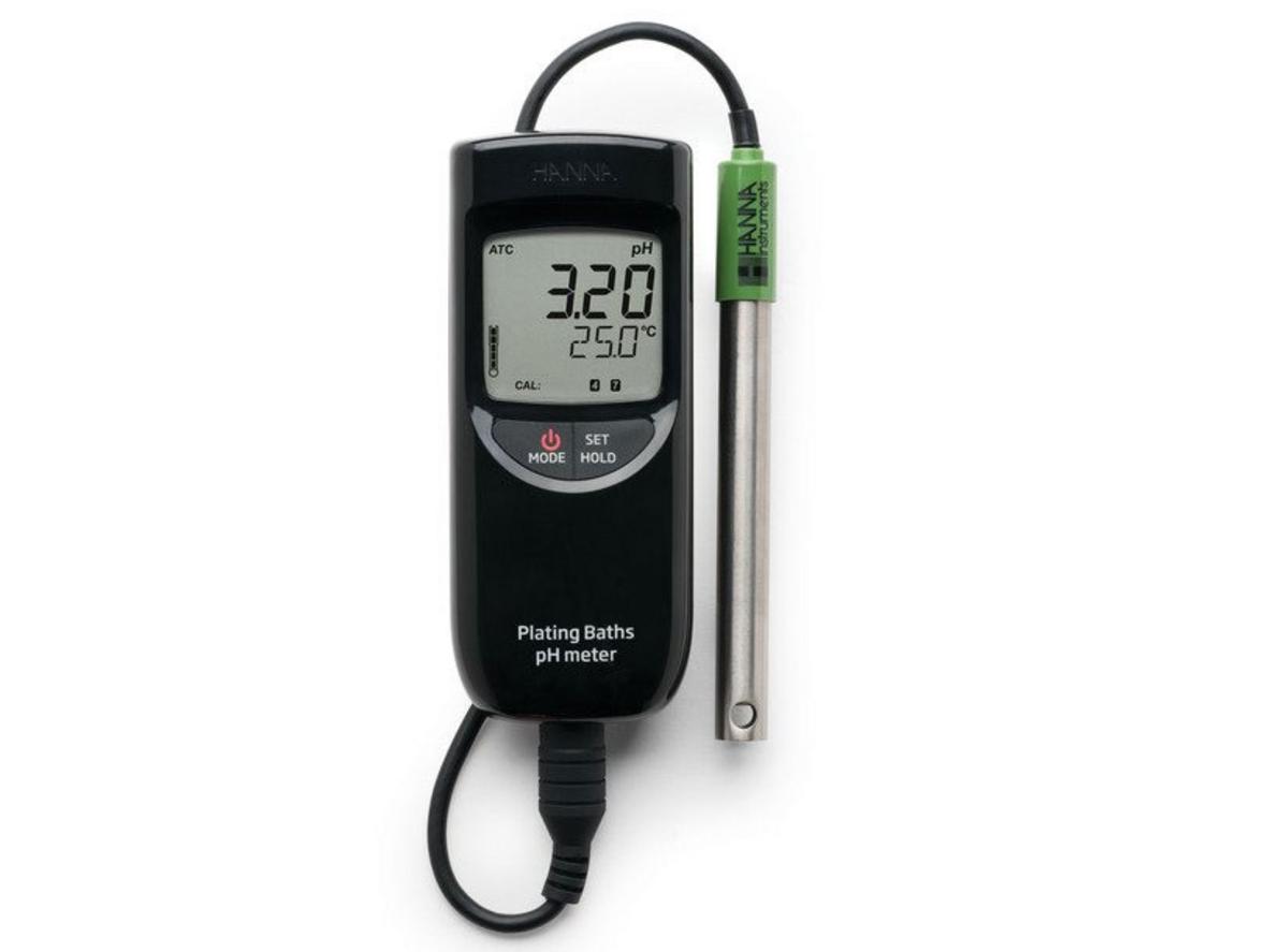 Tổng quan Máy đo pH, nhiệt độ trong xi mạ Hanna HI99131