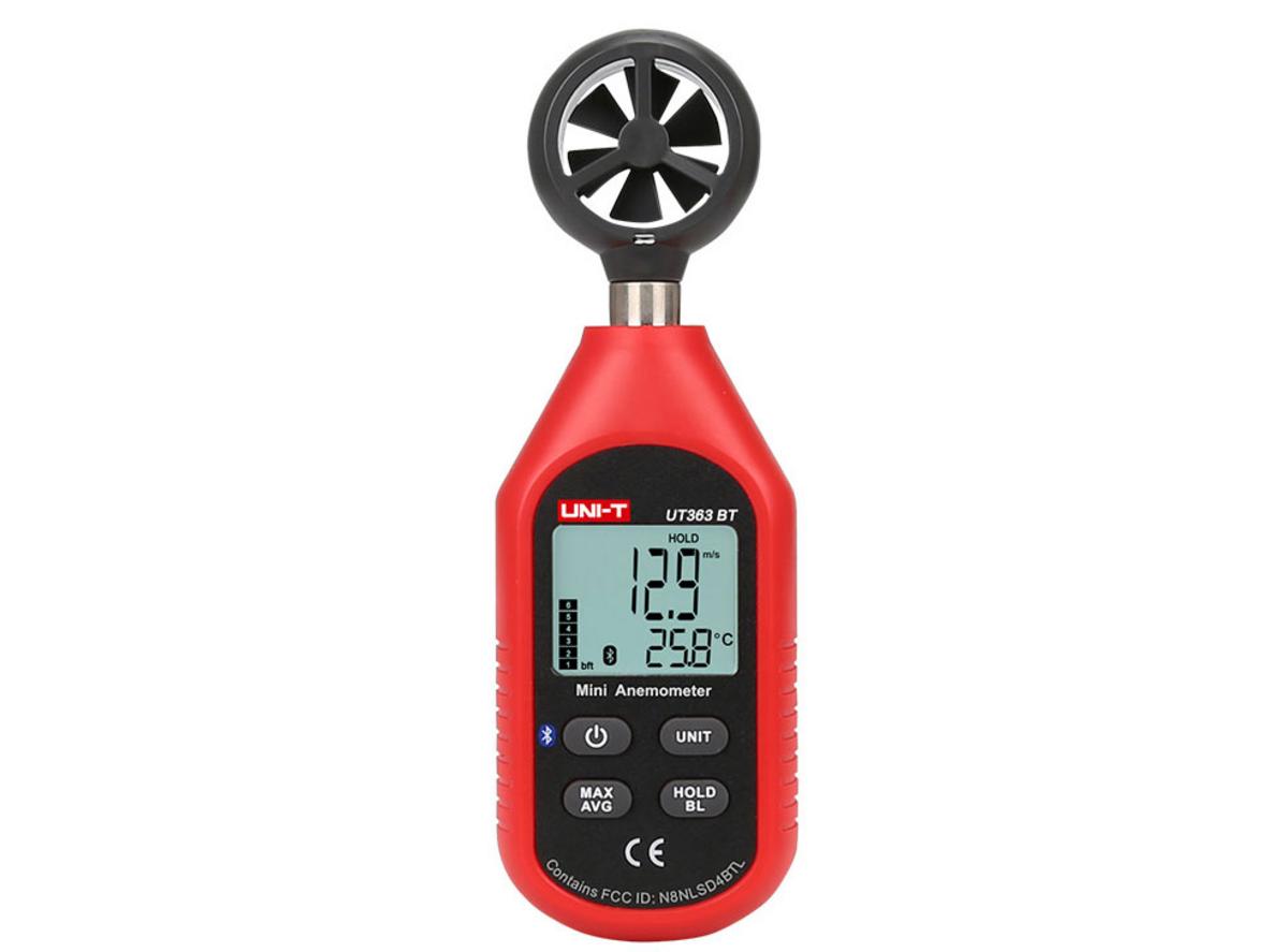 Tổng quan Máy đo tốc độ gió mini UNI-T UT363-BT
