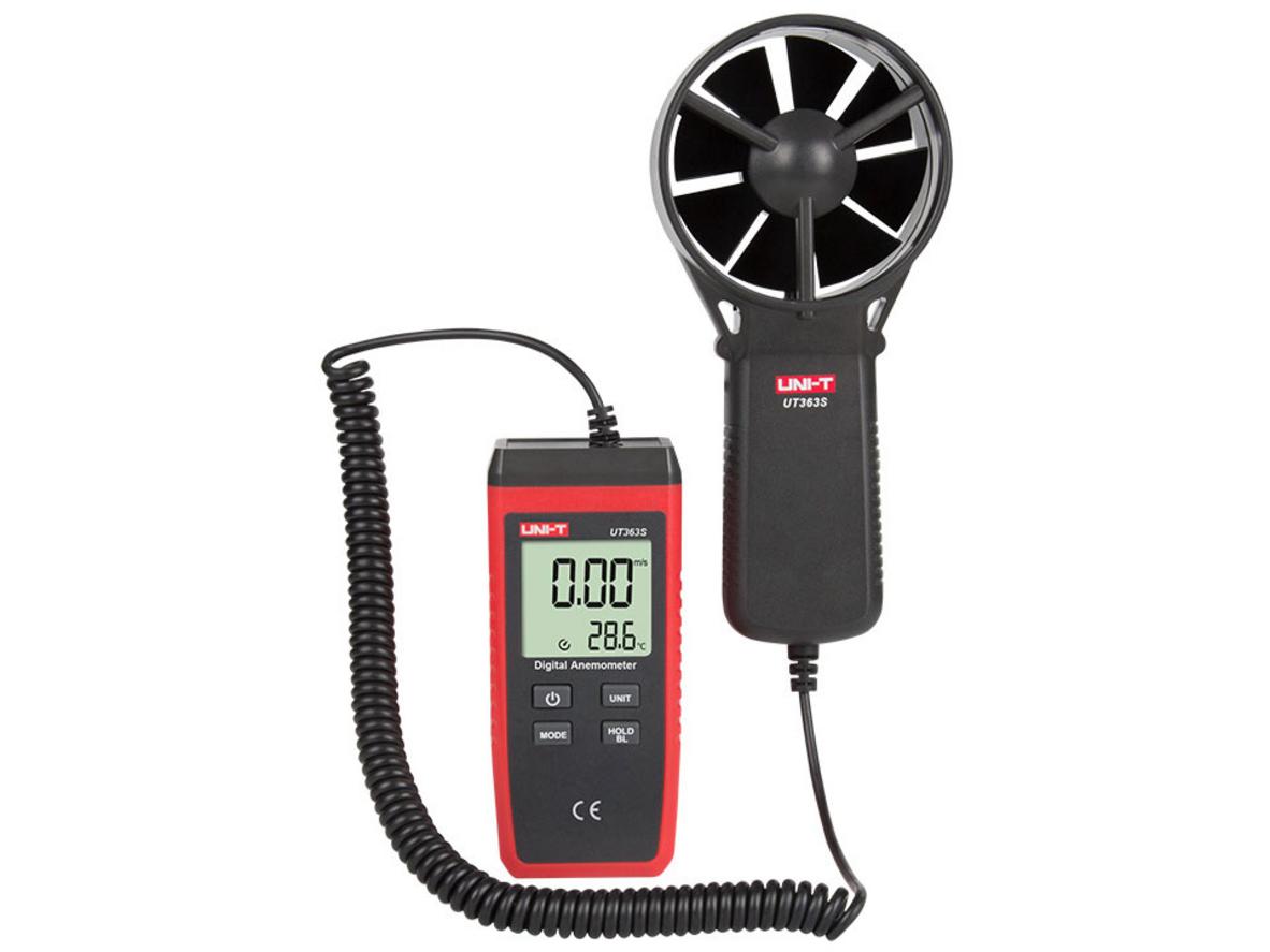 Máy đo tốc độ gió, nhiệt độ Uni-T UT363S (0.4 m/s - 30 m/s, -10°C đến 50°C)