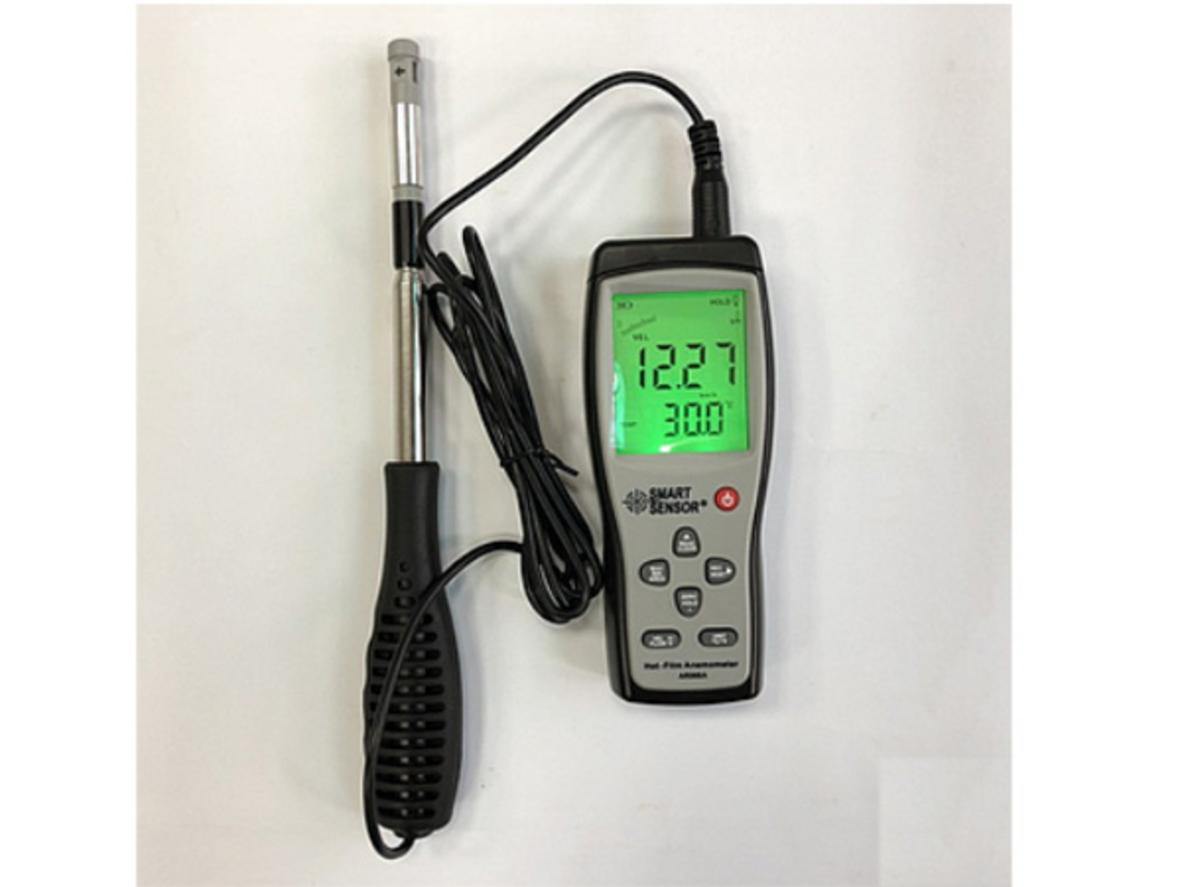 Tổng quan Máy đo tốc độ, lưu lượng, nhiệt độ gió Smart Sensor AR866A
