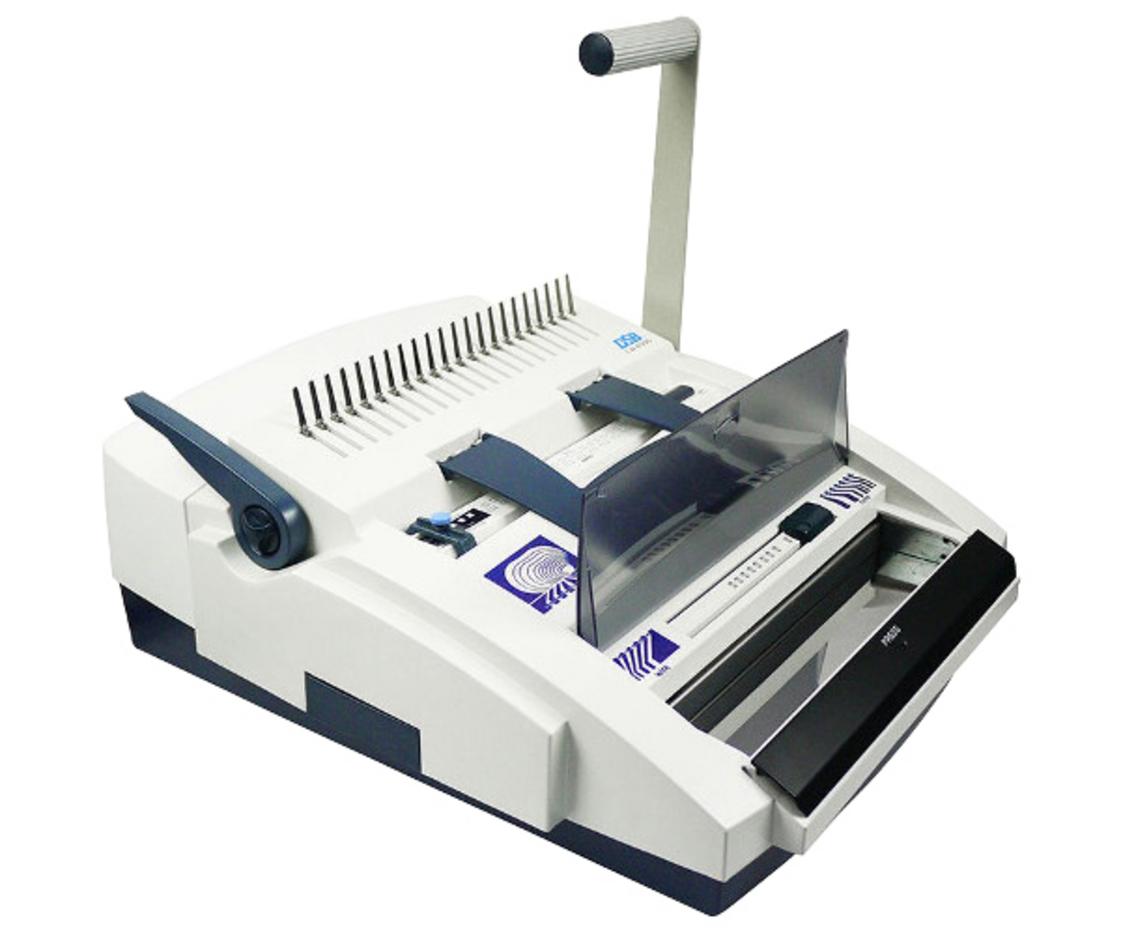 Tổng quan Máy đóng sách gáy xoắn nhựa và kẽm DSB CW-4500