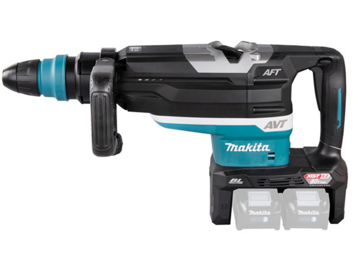 Tổng quan Máy đục bê tông dùng pin 40Vx2 Makita HR006GZ (Chưa pin và sạc)
