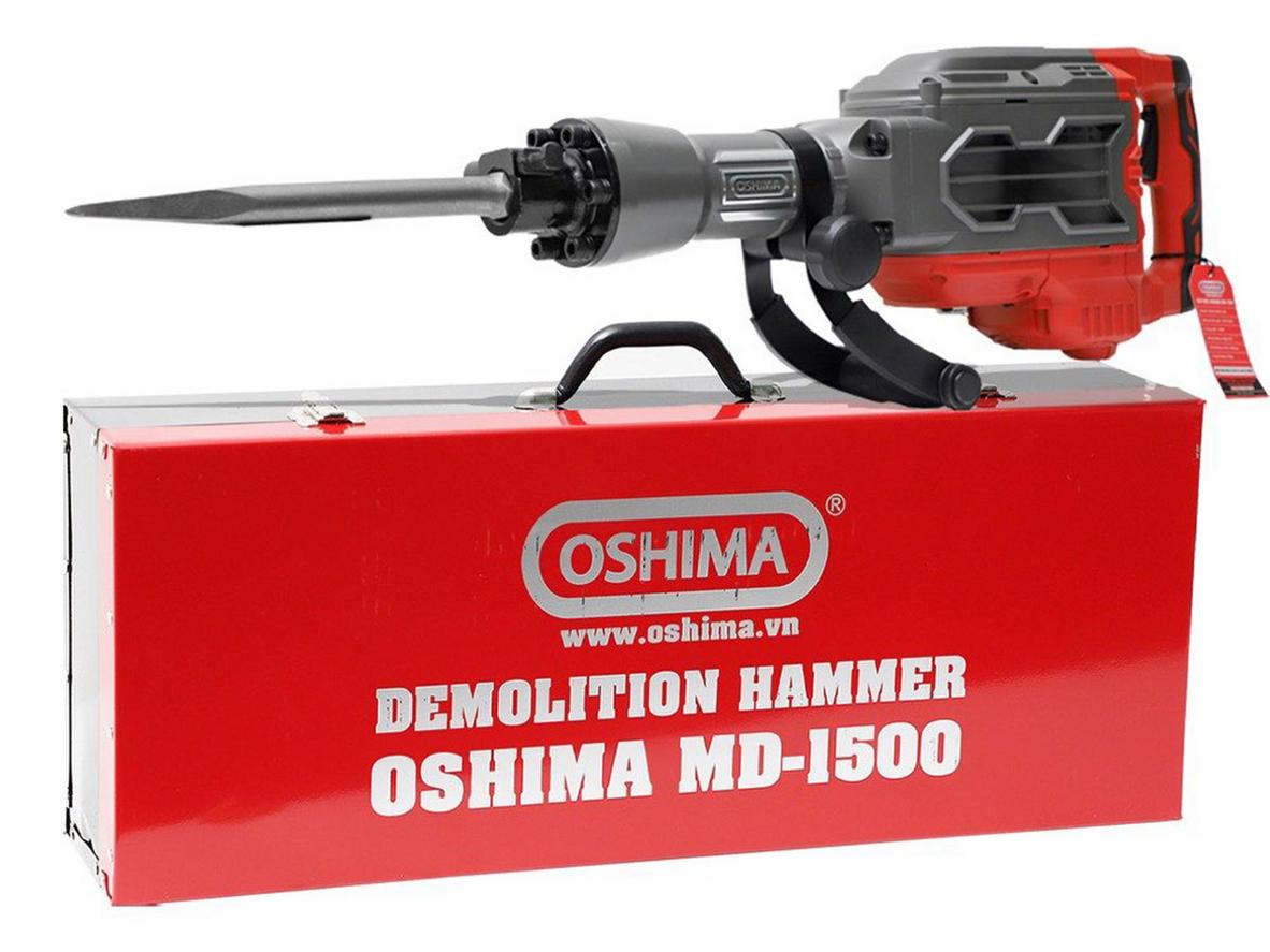 Tổng quan Máy đục bê tông Oshima MD-1500 1.7KW