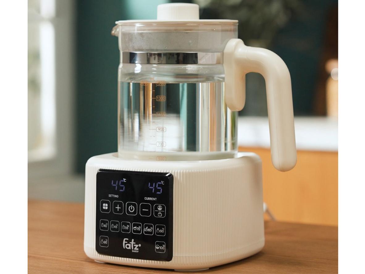 Tổng quan Máy đun và hâm nước pha sữa điện tử Fatzbaby Quick E1 FB3562BK