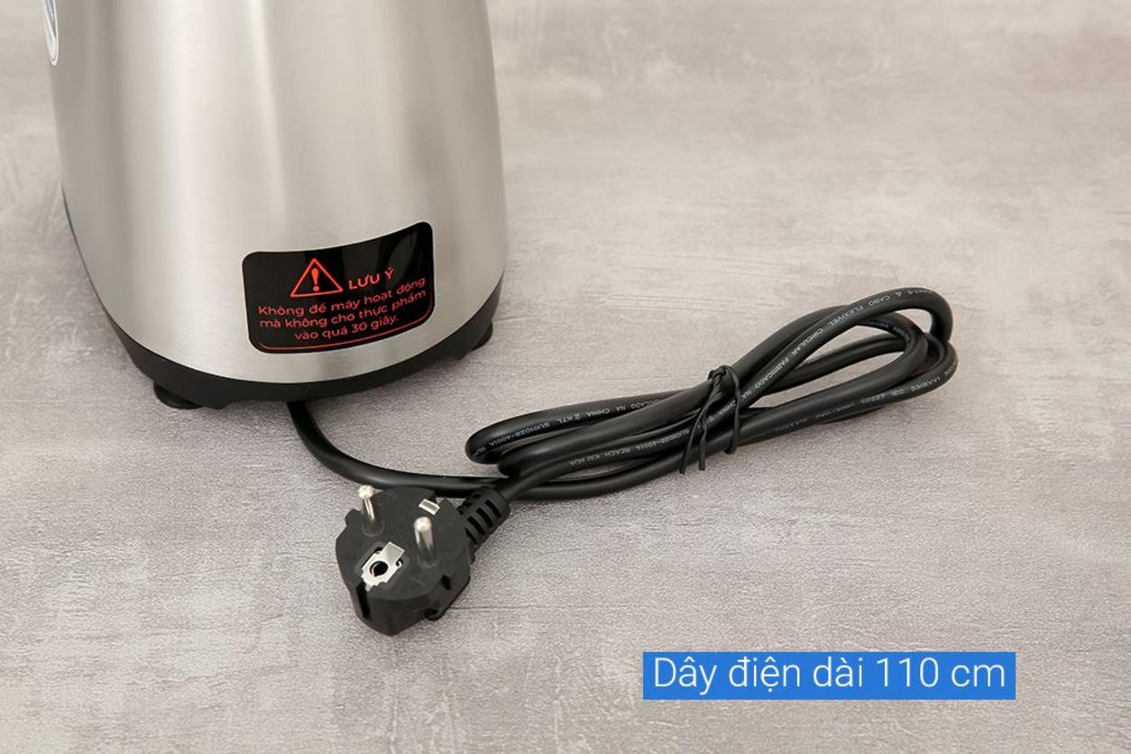 Ống tiếp nguyên liệu 80mm giúp giảm thời gian sơ chế