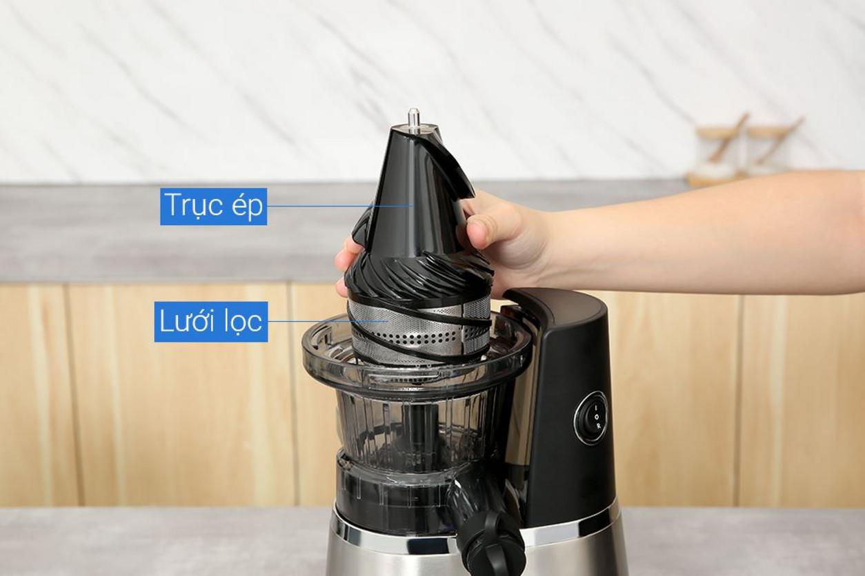 Ống tiếp nguyên liệu 80mm giúp giảm thời gian sơ chế