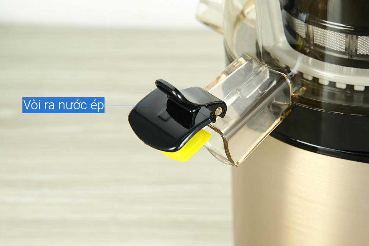 3 lưới lọc siêu mịn, đảo chiều chống kẹt và cốc 0.8 lít